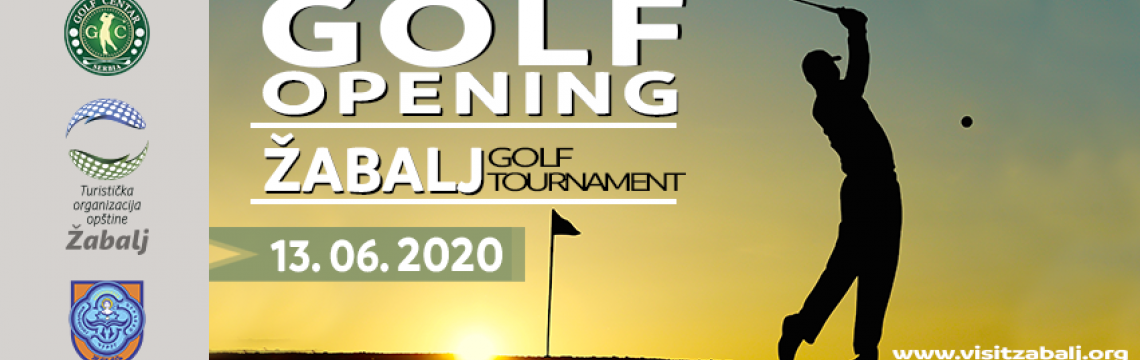 Žabalj Golf Tournament 2020